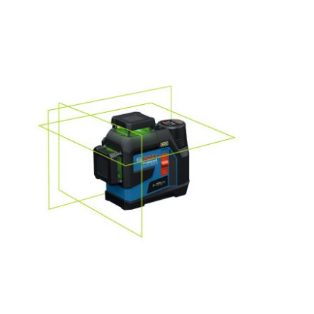 BOSCH Akku-Kombilaser GLL 12V-100-33 CG IP 65 (1 x 2,0 Ah Akku+Ladegerät+LB10 Halterung) in L-BOXX 136