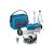 BOSCH Optisches Nivelliergerät GOL 26 D + BT 160 Stativ + GR 500 Messlatte