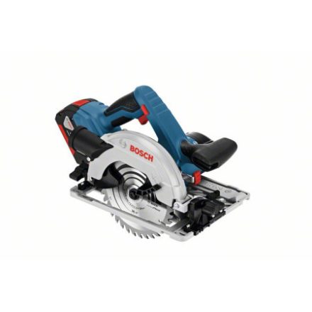 BOSCH Akku-Kreissäge GKS 18V-57 G mit Motorbremse, in L-Boxx (165 mm x 20 mm) (ohne Akku und Ladegerät)