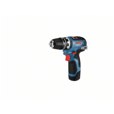 BOSCH Akku-Bohrschrauber GSR 12V-35 FC (2 x 3.0 Ah Akku, komplettes Set in L-boxx)