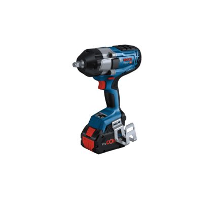 BOSCH BITURBO Akku-Schlagschrauber GDS 18V-1000 in L-BOXX 1/2" (2 x 5,0 Ah Akku + Schnellladegerät)