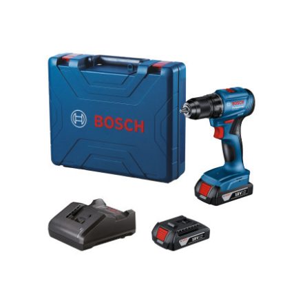 BOSCH Akku-Bohrschrauber GSR 185-LI (2 x 2,0 Ah Akku + Ladegerät)