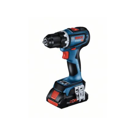 BOSCH Akku-Bohrschrauber GSR 18V-90 C im L-Boxx (2 x 4,0 Ah Akku + Ladegerät)