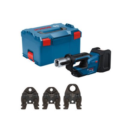 BOSCH Akku-Rotationspresse 360° GPT 18V-19 U Set (ohne Akku und Ladegerät)