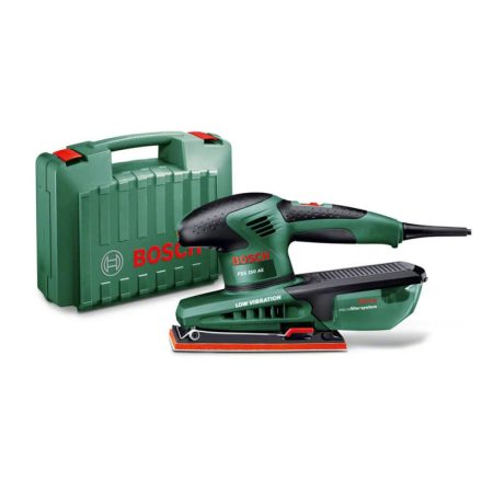 BOSCH PSS 250 AE Schwingschleifer + 28 Schleifpapiere im Koffer