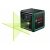 BOSCH Kreuzlinien-Lasernivellierer (grün) Quigo Green Polaris
