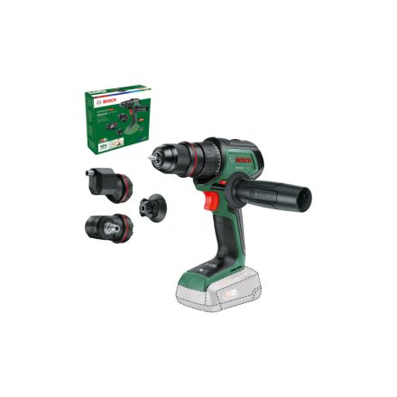 BOSCH Akku-Bohrschrauber AdvancedDrill 18V-80 Quicksnap + Adapter 78 Nm (ohne Akku und Ladegerät)