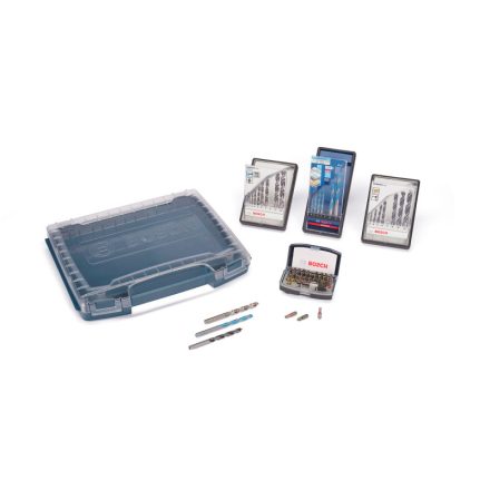 BOSCH Bit-Spitzen und Bohrer-Sets im Mini L-Boxx
