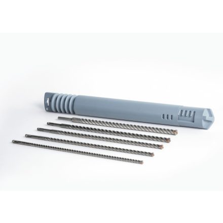 BOSCH 5X Steinbohrer Set 5-teilig 10,12,14,16,18 x 460/400 mm Vierkant SDS-Plus