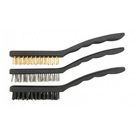 VOREL Drahtbürsten-Set 3-teilig 230 mm