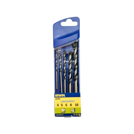 IRWIN Granitbohrer-Set 5-teilig zylindrisch (4-5-6-8-10 mm)