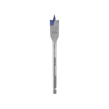 IRWIN Flachholzbohrer 17 x 152 mm Bit Blue Groove 4x