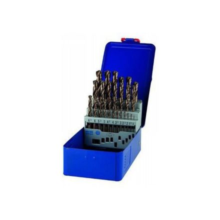 IRWIN Schraubenbohrer-Set 25-teilig HSS Co zylindrisch (1-13 mm)