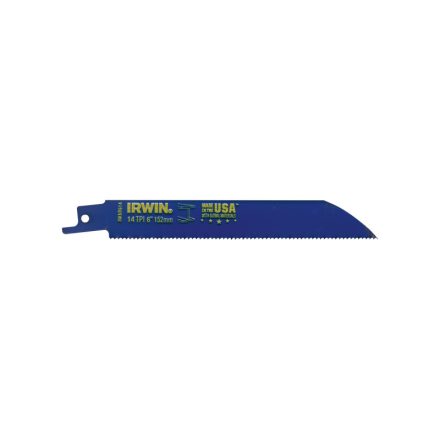 IRWIN Säbelsägeblatt 150 mm/14TPI Metall-Bimetall (5 Stück)