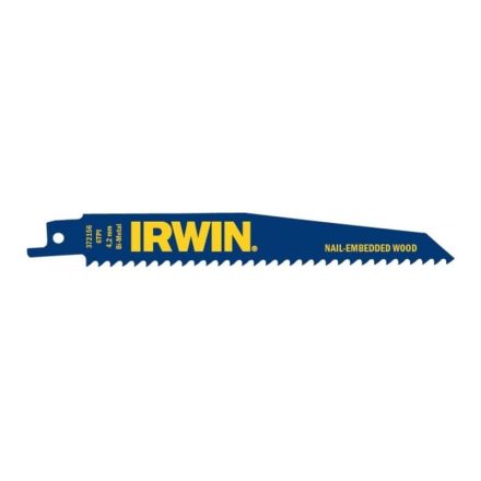 IRWIN Säbelsägeblatt 225 mm/6TPI Holz-Bimetall (25 Stück)