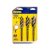 IRWIN Holzbohrer-Set 3-teilig 230 mm Bit Blue Groove Power (20-22-25 mm)