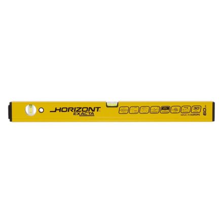 HORIZONT EXACTA Wasserwaage 600 mm 3 Ebenen