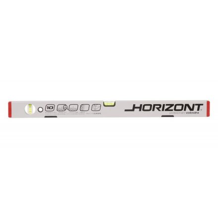 HORIZONT Wasserwaage 600 mm, 2 Libellen, magnetisch