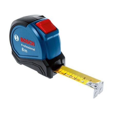 BOSCH Profi-Maßband 8 x 27 mm magnetisch, beidseitig skaliert, Autolock