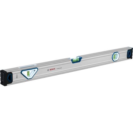 BOSCH Professional Wasserwaage Aluminiumgehäuse 600 mm, Spiegelwasserwaage, schmal