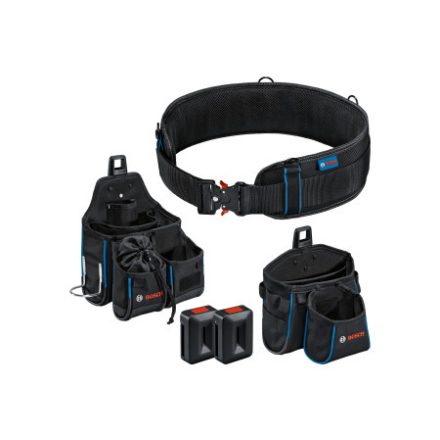 BOSCH Winkel- und Werkzeughalter-Gürteltasche mit 5 Teilen, 108 cm Gürtel