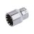 FESTA Steckschlüssel Spline 1/4" 12 mm CrV