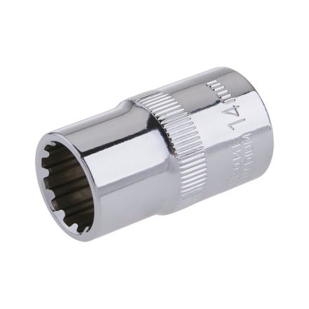 FESTA Steckschlüssel Spline 1/2" 14 mm CrV