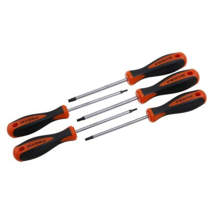 FESTA Torx-Schraubendreher-Set 5-teilig magnetisch (T10 - T30)