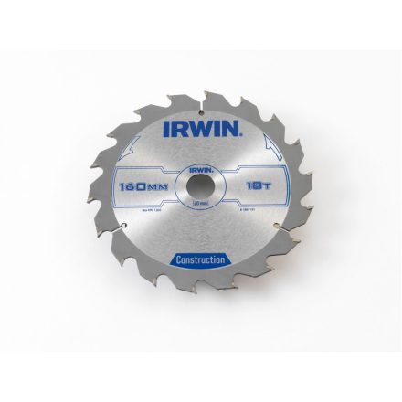 IRWIN Sägeblatt für Holz 160 x 20 mm / 18T