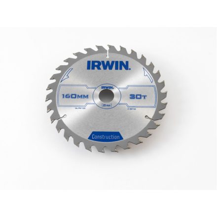 IRWIN Sägeblatt für Holz 160 x 20 mm / 30T