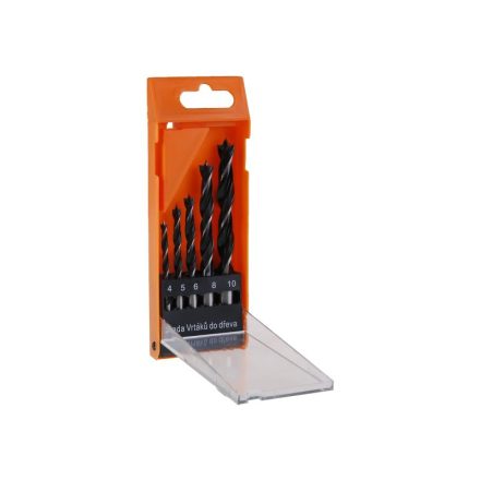 Holzbohrer-Set 8-teilig (4-5-6-8-10 mm)