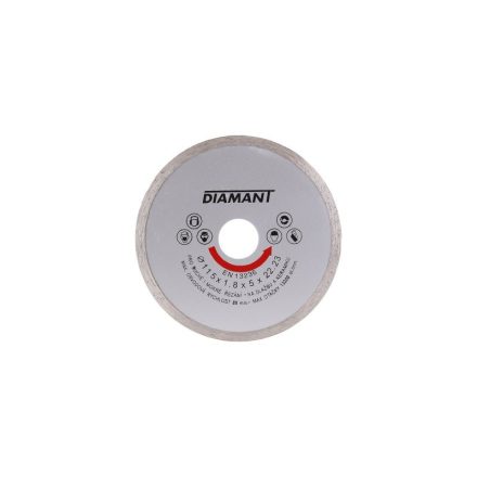 DIAMANT Diamant-Trennscheibe 115 x 1,8 x 5,0 x 22,2 mm durchgehend