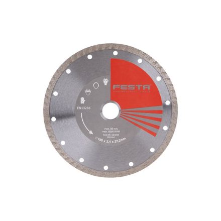 FESTA Diamant-Trennscheibe 180 x 2,4 x 22,2 mm Turbo