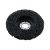 Schwarze Scheibe 125 x 22 mm