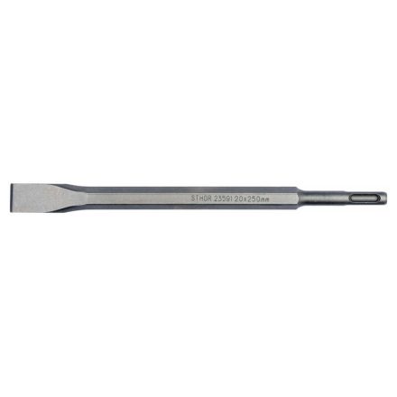 STHOR Flachmeißelschaft 20 x 14 x 250 mm SDS-Plus