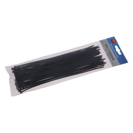 Kabelbinder 250 x 3,6 mm schwarz (50 Stück)