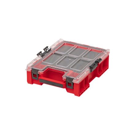 QBRICK SYSTEM ONE Organiser M Rot Ultra HD mit Schaumstoffeinlage