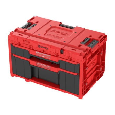 QBRICK SYSTEM ONE Rote Ultra HD Werkzeugkiste Custom 2.0 Rot