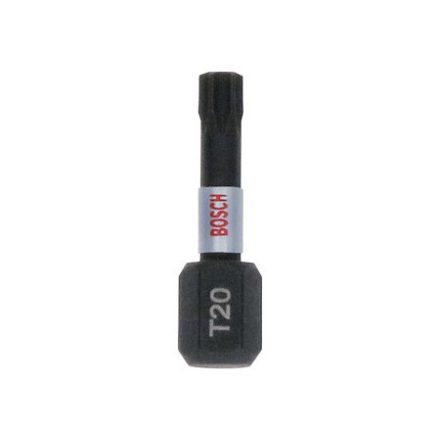 BOSCH Bithegy Torx T20 x 25 mm 1/4" Tic Tac im Karton Impact Control (25 Stück)
