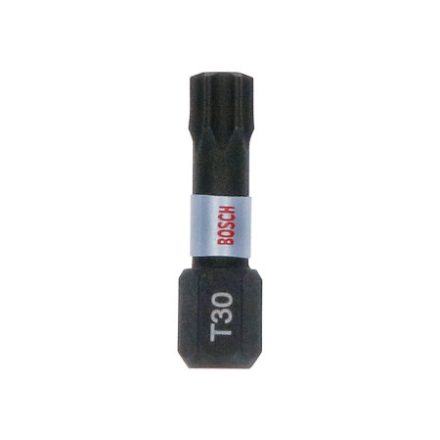 BOSCH Bithegy Torx T30 x 25 mm 1/4" Tic Tac im Karton Impact Control (25 Stück)