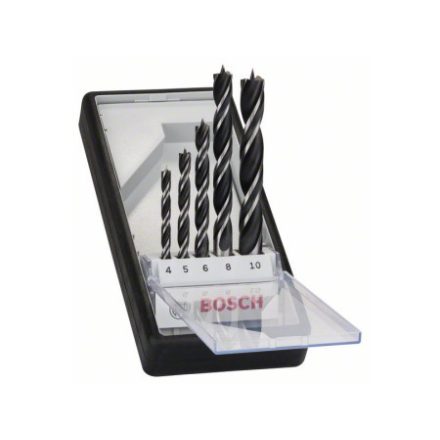 BOSCH Holzbohrer-Set 5-teilig Robust Line (4 - 10 mm)
