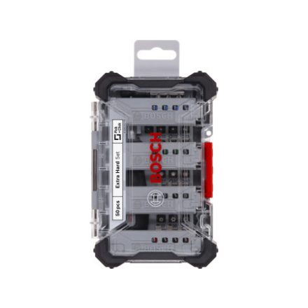 BOSCH Bit-Satz 50-teilig 1/4" Hex Extra Hard