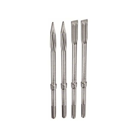 BOSCH Meißelschaft-Set 4-teilig 400 mm selbstschärfend R-Tec Sharp/Speed SDS-Max