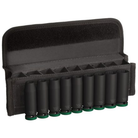 BOSCH PRO Langes Steckschlüsselset 9-teilig 1/2" 10-19 mm CrMo