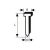 BOSCH Kopflose Nägel, verzinkt 1,6 x 2,8 x 35 mm (2500 Stück)
