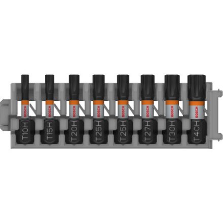 BOSCH PRO Impact Bit-Set 8-teilig T10 - T40 x 25 mm 1/4" Hex