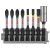 BOSCH PRO Bit-Set 8 r. 50 mm + Halter (PH2 x 2, PZ2 x 2, T20, T25, T30) Pick & Click