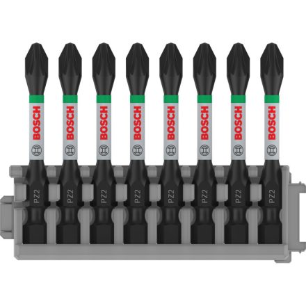 BOSCH PRO Bitspitze PZ2 x 8 Stk / 55 mm Pick & Click