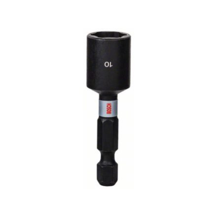 BOSCH Schraubendreher 10 x 50 mm 1/4" Sechskant mit magnetischer Schlagkontrolle