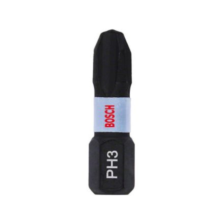 BOSCH Bitspitze PH3 x 25 mm 1/4" Impact Control (2 Stück)